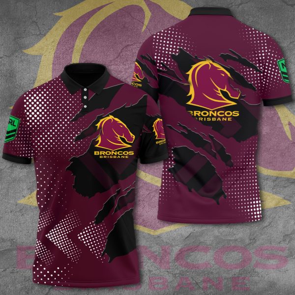Brisbane Broncos 3D Apparel - VANDH 980