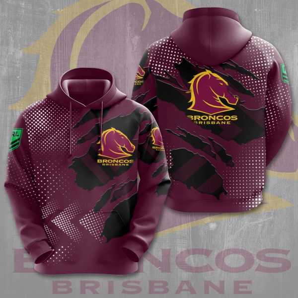Brisbane Broncos 3D Apparel - VANDH 980