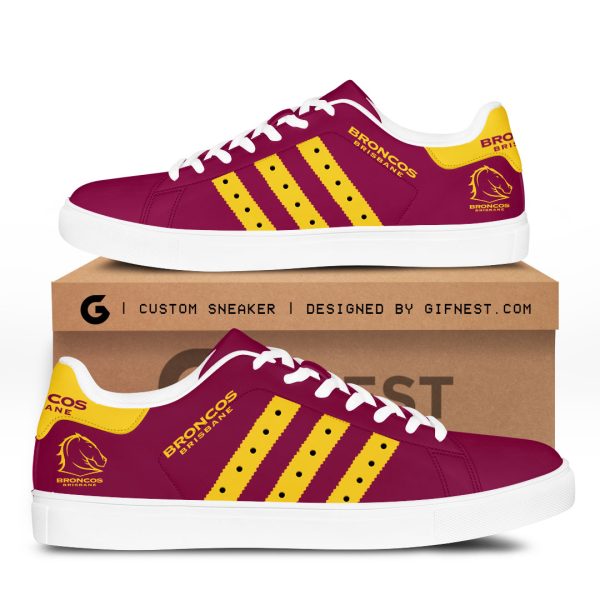 Brisbane Broncos Custom SS Shoes - VANDH 932