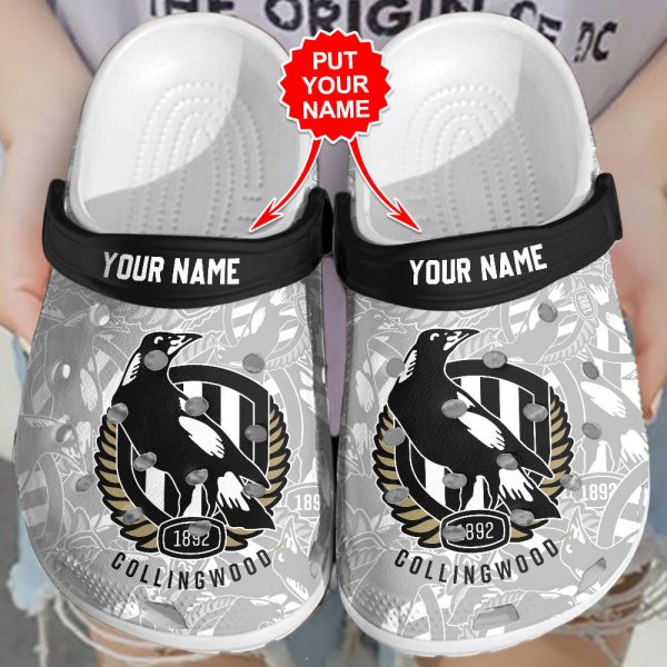 Personalized Collingwood FC Custom Crocs - VANDH 976
