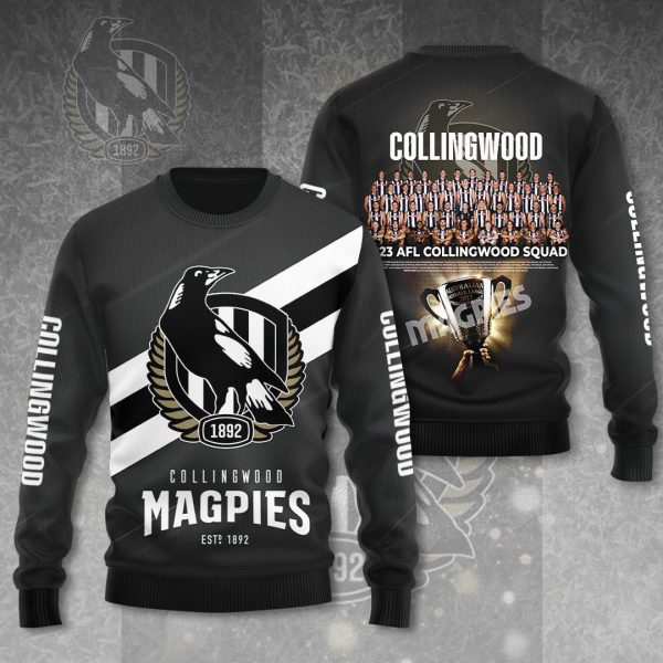 Collingwood FC 3D Apparel - VANDH 1130