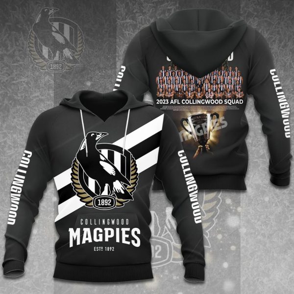 Collingwood FC 3D Apparel - VANDH 1130