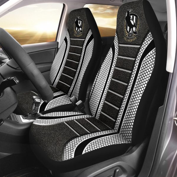 Collingwood FC 2PCS Car Seat Cover - TANTN 2498