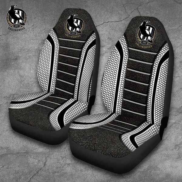Collingwood FC 2PCS Car Seat Cover - TANTN 2498