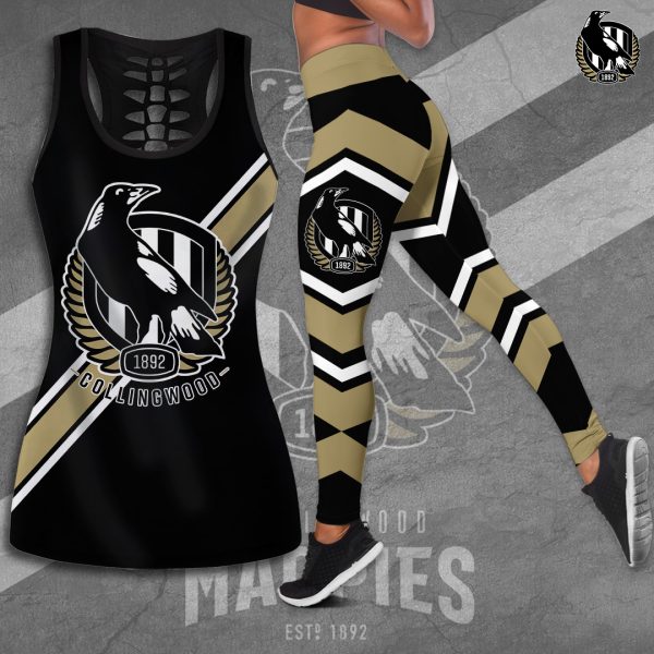 Collingwood FC Hollow Tank Top Leggings - TANTN 2525