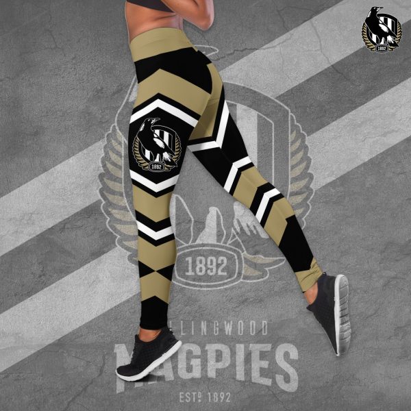 Collingwood FC Hollow Tank Top Leggings - TANTN 2525