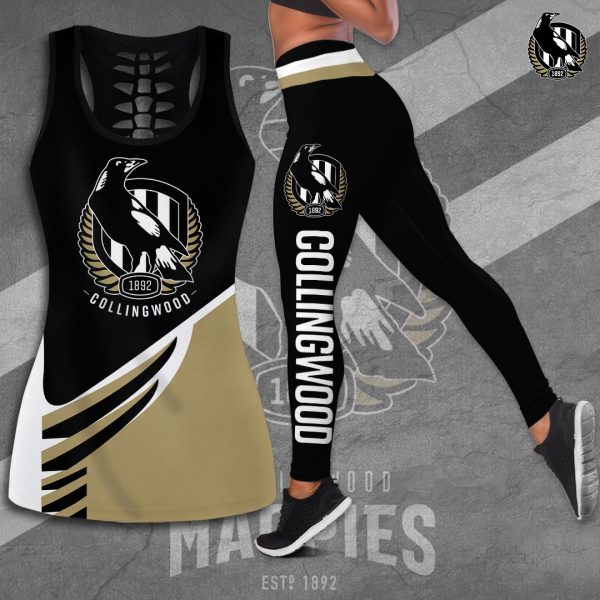 Collingwood FC Hollow Tank Top Leggings - TANTN 2527