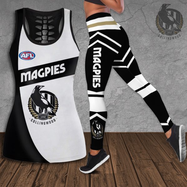Collingwood FC Hollow Tank Top Leggings - TANTN 2543