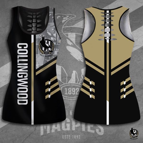 Collingwood FC Hollow Tank Top Leggings - TANTN 2544