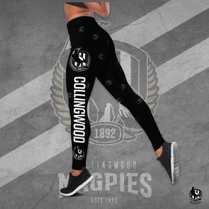 Collingwood FC Hollow Tank Top Leggings - TANTN 2544