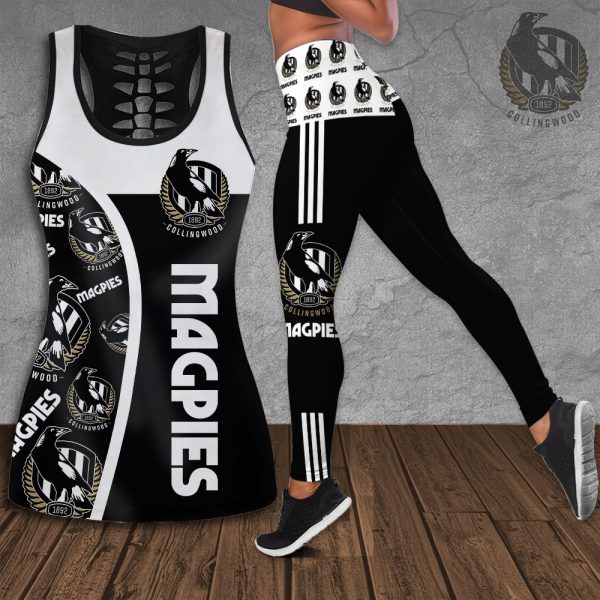 Collingwood FC Hollow Tank Top Leggings - TANTN 2545