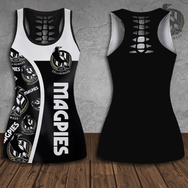 Collingwood FC Hollow Tank Top Leggings - TANTN 2545