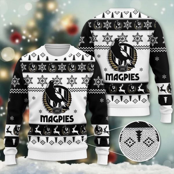 Collingwood FC 3D Ugly Sweater - TANTN 2574