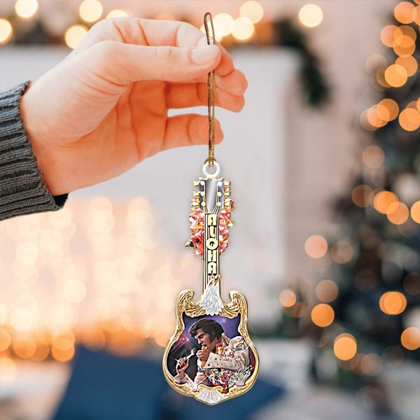 Elvis Presley 2-Side Printed Acrylic Ornament - TANTN 2404.2