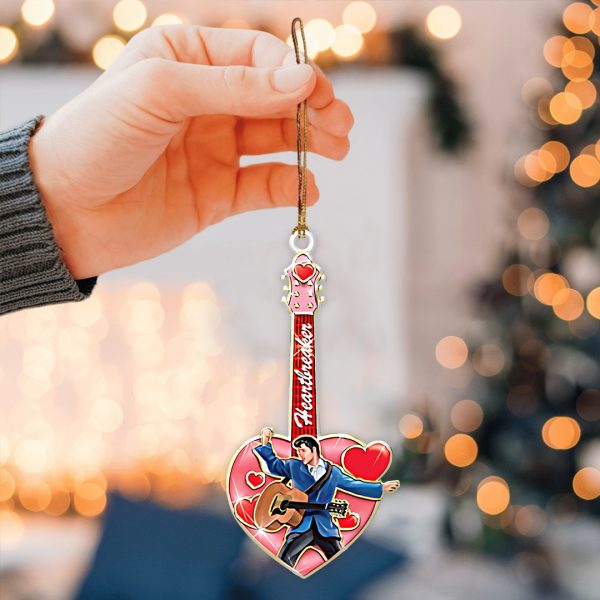 Elvis Presley 2-Side Printed Acrylic Ornament - TANTN 2404.3