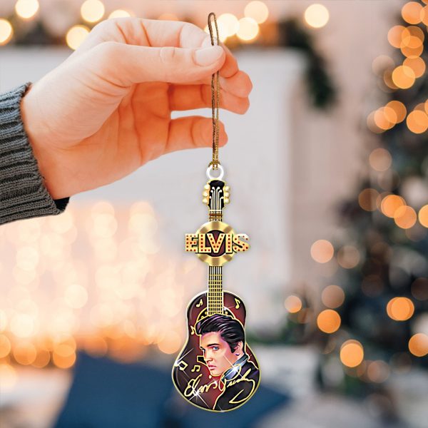 Elvis Presley 2-Side Printed Acrylic Ornament - TANTN 2404.4