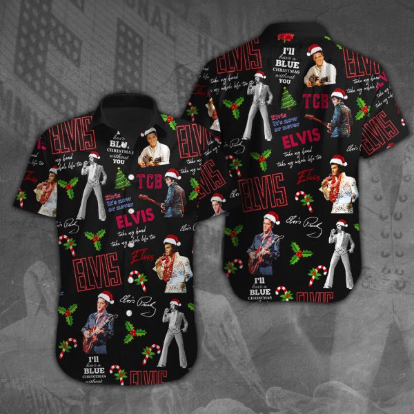 Elvis Presley Short Sleeve Dress Shirt - VANDH 889
