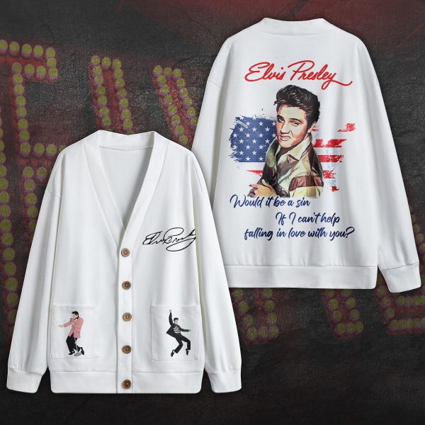 Elvis Presley Unisex Knitted Cardigan - VANDH 1100