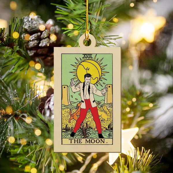 Elvis Presley 2-Side Printed Wood Ornament - VANDH1059.3
