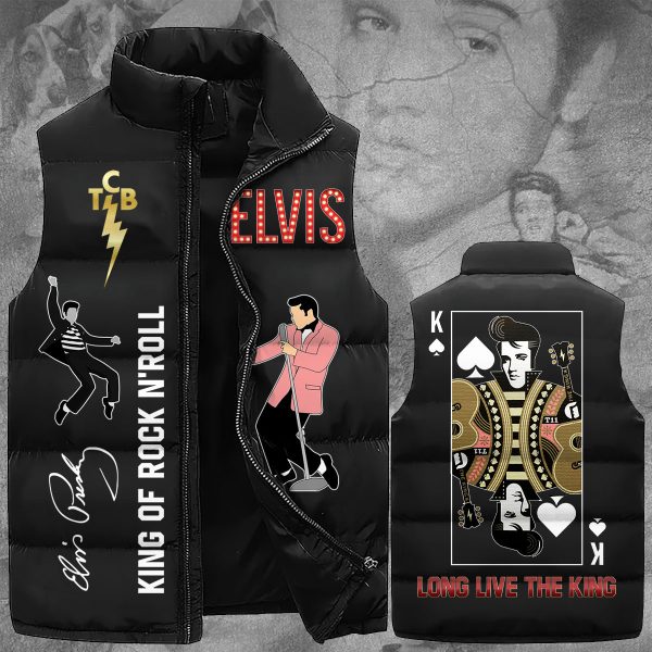 Elvis Presley 2D Sleeveless Jacket - VANDH 1112