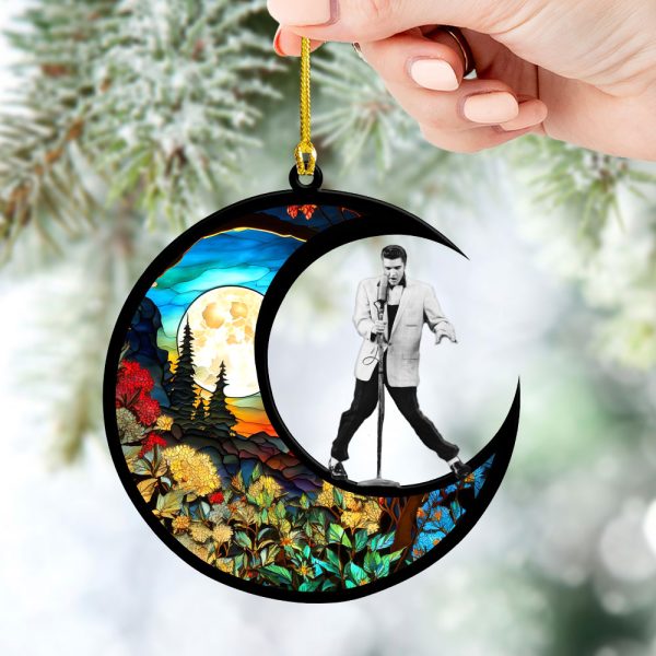 Elvis Presley 2-Side Printed Acrylic Ornament - VANDH 1015.3