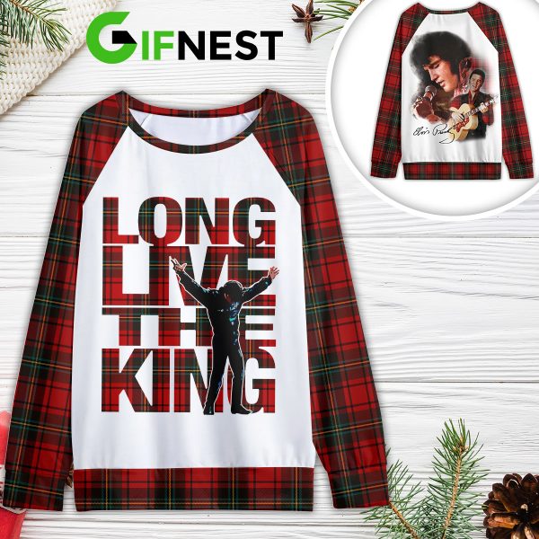 Elvis Presley Round Neck Raglan Sleeve Sweatshirt – VANDH 960