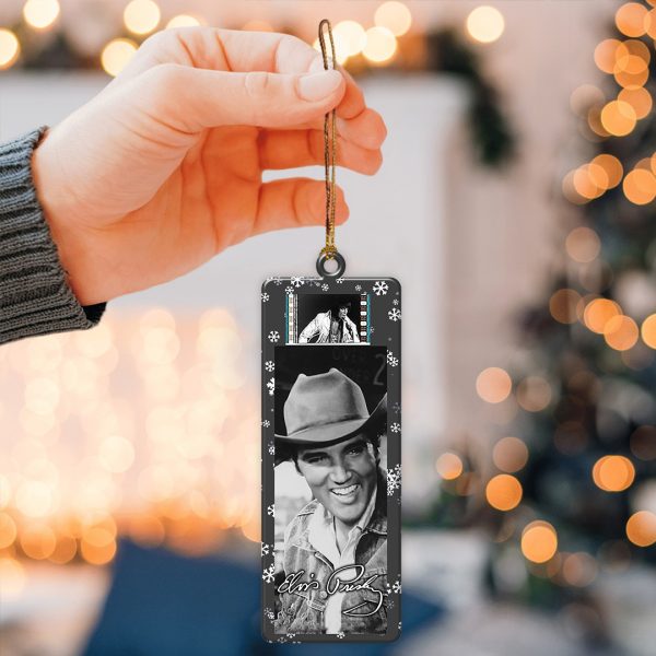Elvis Presley 2-Side Printed Acrylic Ornament - TANTN 2449.5