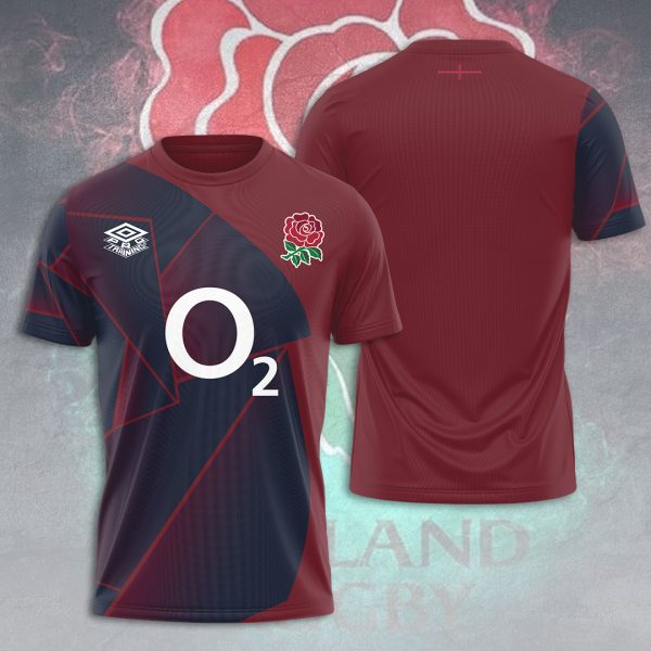 England National Rugby Union Team 3D Apparel - VANDH 843