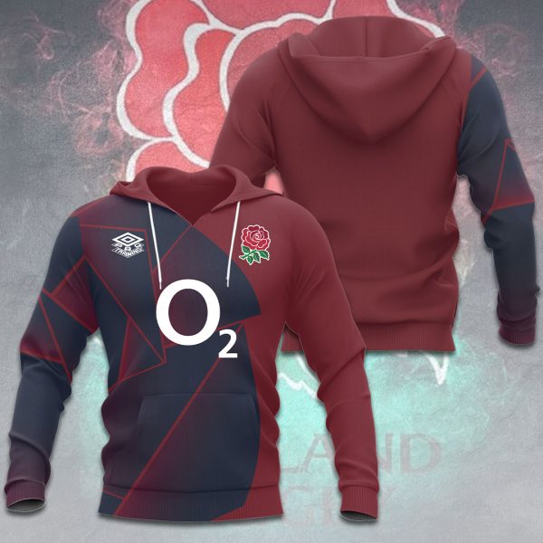 England National Rugby Union Team 3D Apparel - VANDH 843