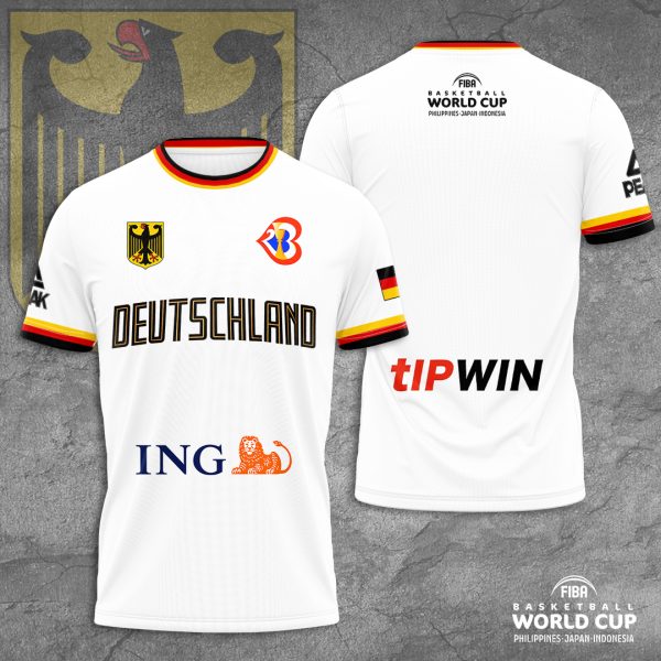 Germany Men's National Basketball Team 3D Apparel - TANTN 2269