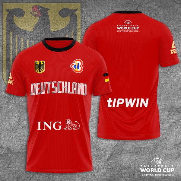 Germany Men's National Basketball Team 3D Apparel - TANTN 2270