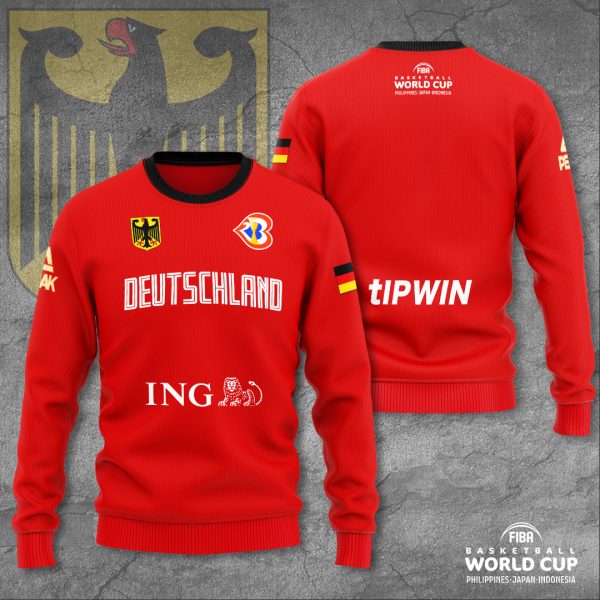 Germany Men's National Basketball Team 3D Apparel - TANTN 2270