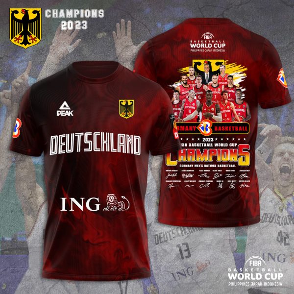 Germany Men's National Basketball Team 3D Apparel - TANTN 2306