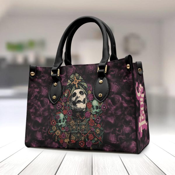 Ghost Band Leather HandBag - TANTN 2157
