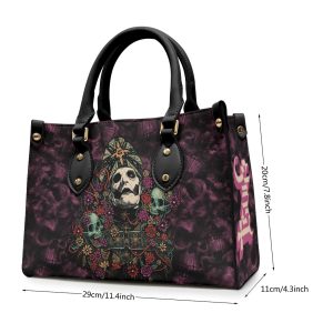 Ghost Band Leather HandBag - TANTN 2157