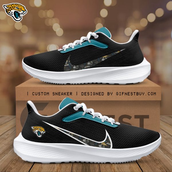 Jacksonville Jaguars Nike Running Sneaker - TANTN 2239