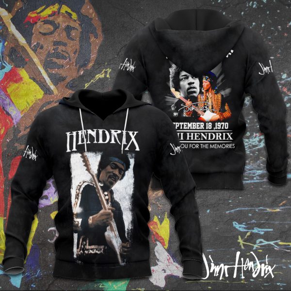 Jimi Hendrix 3D Apparel - TANTN 2201