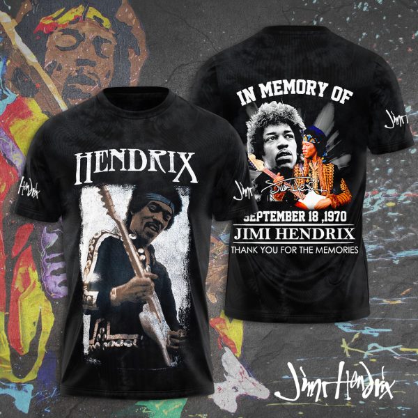 Jimi Hendrix 3D Apparel - TANTN 2201