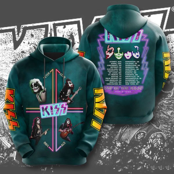 Kiss Band 3D Apparel - NGHIAVT 0628