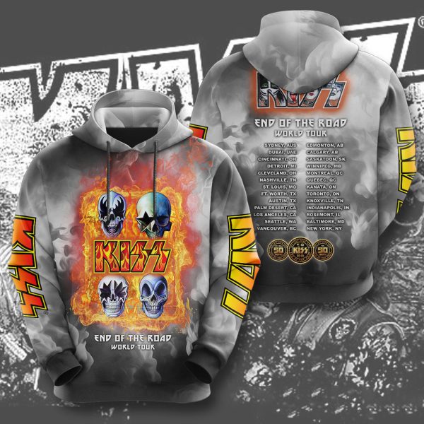 Kiss Band 3D Apparel - NGHIAVT 0629