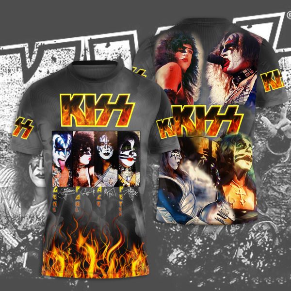Kiss Band 3D Apparel - NGHIAVT 0668