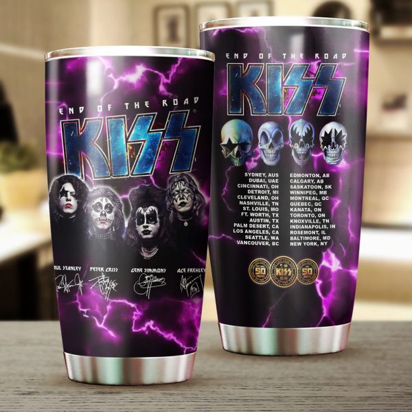 Kiss Band Tumbler Cup - NGHIAVT 0610