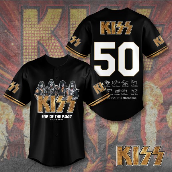 Kiss Band Baseball Jersey - TANTN 2394