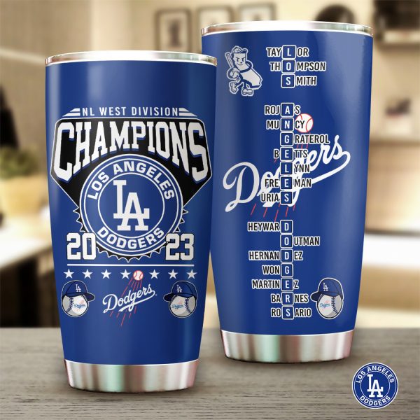 Los Angeles Dodgers Tumbler Cup - TANTN 2396