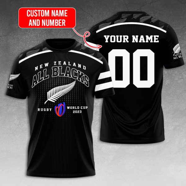 Personalized New Zealand National Rugby Union Team All Blacks 3D Apparel - VANDH 904