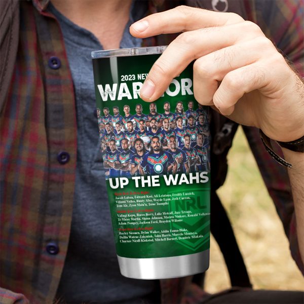 Personalized New Zealand Warriors Tumbler Cup - VANDH 1119