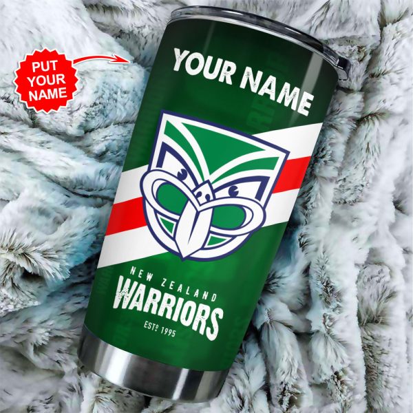 Personalized New Zealand Warriors Tumbler Cup - VANDH 1119