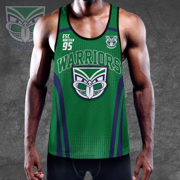 Personalized New Zealand Warriors Y-Back Muscle Tank Top - VANDH 887
