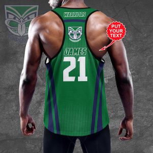 Personalized New Zealand Warriors Y-Back Muscle Tank Top - VANDH 887