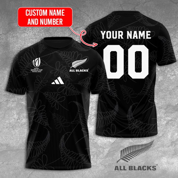 Personalized New Zealand National Rugby Union Team All Blacks 3D Apparel - VANDH 888